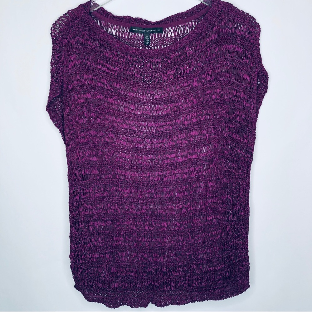 White House Black Market Knit Top (M)